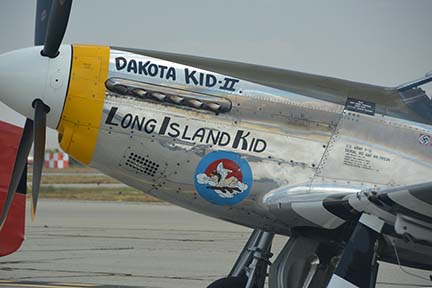 North American P-51D Mustang NL151HR Dakota Kid II/Long Island Kid, April 29, 2016